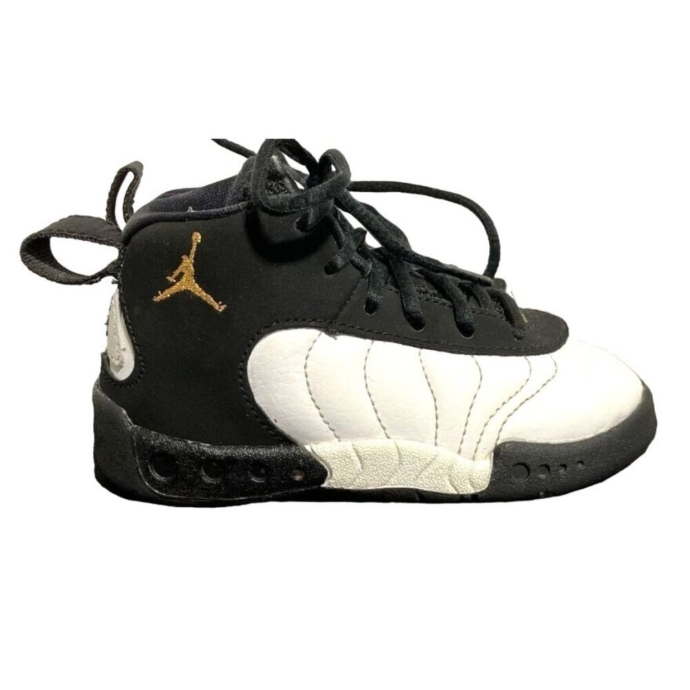 Nike Jumpman 7C Black & White Toddler Shoes